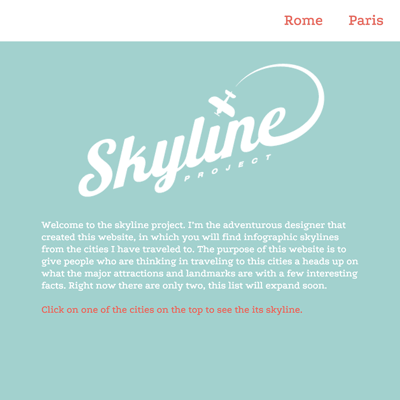 thumbnail for the skyline website featuring the logo in a light blue background.
